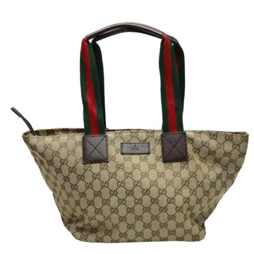 Beige Fabric Gucci Handbag