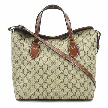Beige Leather Gucci Handbag