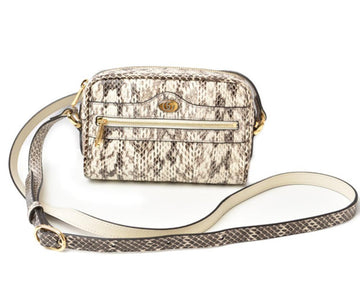 Beige Leather Gucci Crossbody Bag