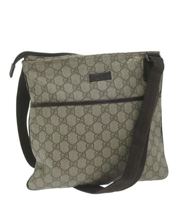 Beige Leather Gucci Shoulder Bag