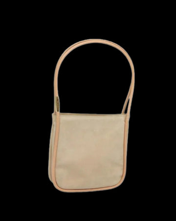 Beige Suede Gucci Travel Bag