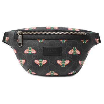 Black Canvas Gucci Belt