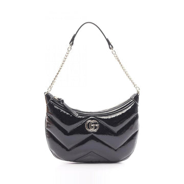 Black Leather Gucci Marmont