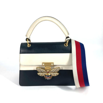 Black Leather Gucci Travel Bag