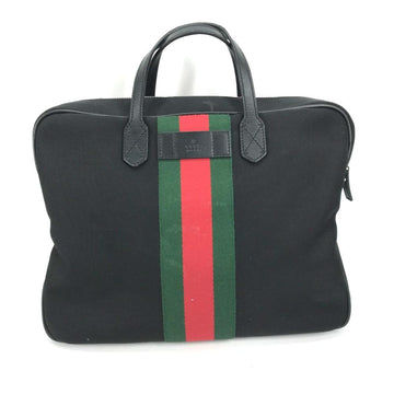 Black Leather Gucci Tote