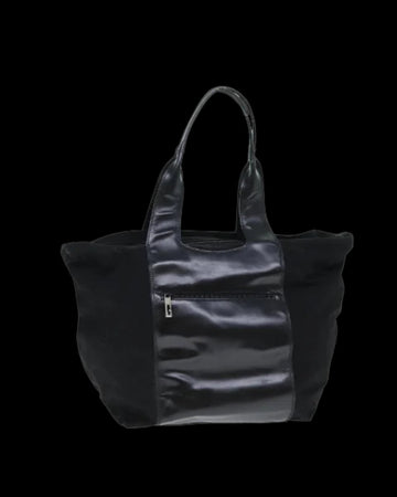 Black Leather Gucci Tote