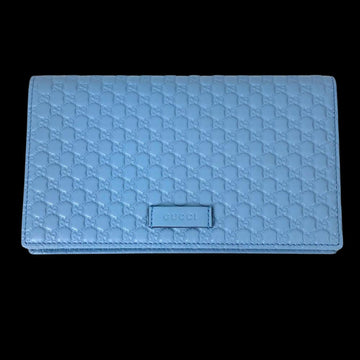 Blue Canvas Gucci Shoulder Bag