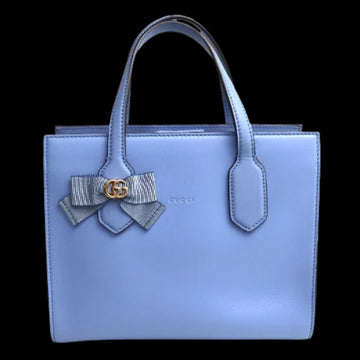 Blue Leather Gucci Handbag