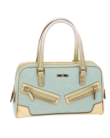 Blue Leather Gucci Handbag