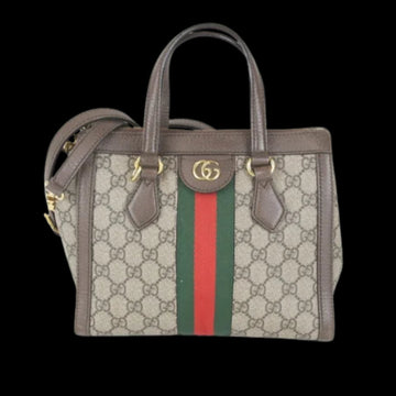 Brown Canvas Gucci Ophidia