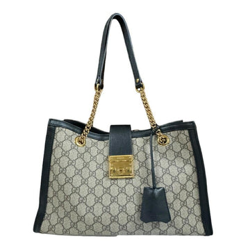 Brown Fabric Gucci Shoulder Bag
