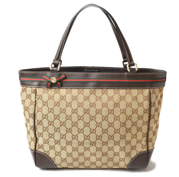 Brown Leather Gucci Tote