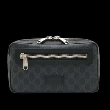 Grey Canvas Gucci Belt Bag