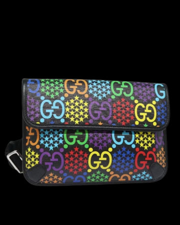 Multicolor Plastic Gucci Travel Bag