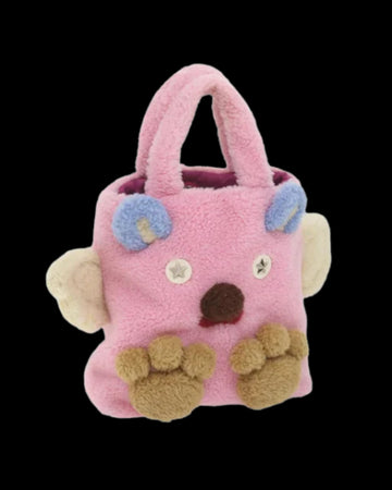 Pink Wool Gucci Handbag