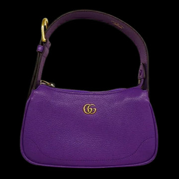 Purple Leather Gucci Marmont
