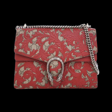 Red Leather Gucci Dionysus
