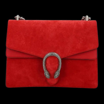 Red Leather Gucci Dionysus