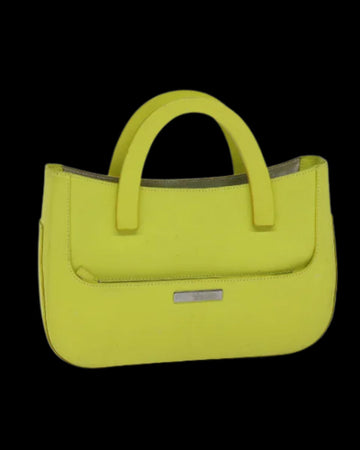 Yellow Leather Gucci Handbag