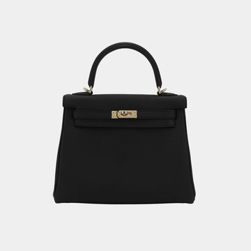 Kelly 25 Togo Black PBHW
