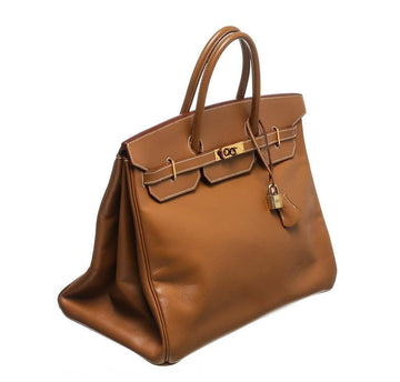 Hermès Birkin 40 Gold Leather Bag GHW