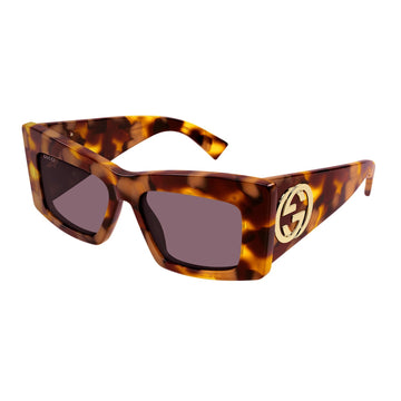 EMBLEM INTERLOCKING LOGO Bold geometric cat-eye FOR WOMEN