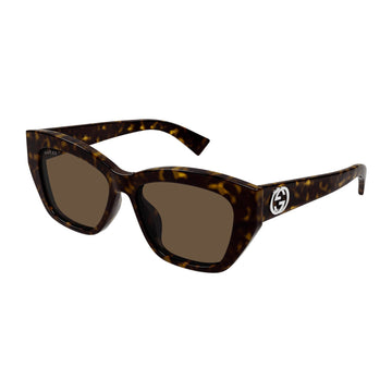 EMBLEM Oversize squared cat-eye Flat GG interlocking logo