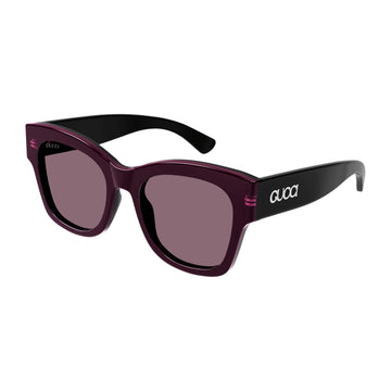 GUCCI LAQUERED NAME OF BRAND WOMEN SUNGLLASES