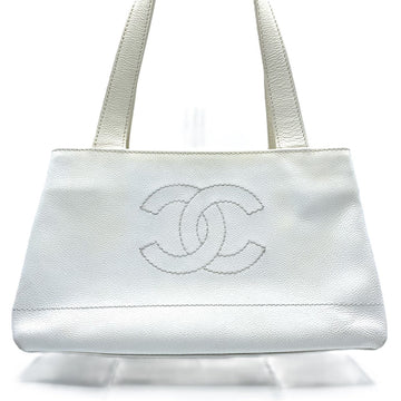 Top Quality Chanel Leather Skin Coco Mark Tote Bag