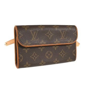 LOUIS VUITTON Monogram Pochette Florentine M51855 Waist pouch
