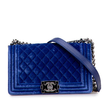 Chanel Boy Chanel Velour Leather Shoulder New 1:1 Bags