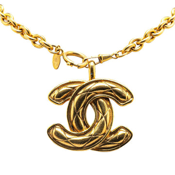 Chanel Matelasse Coco Mark Necklace