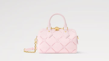 Louis Vuitton Pink Speedy Bandouliere 20 Handbag