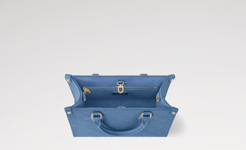 Louis Vuitton Blue OnTheGo PM Handbag