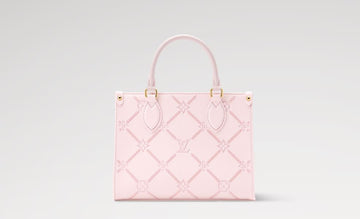 Louis Vuitton Pink Onthego PM Handbag