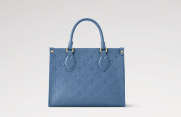 Louis Vuitton Blue OnTheGo PM Handbag