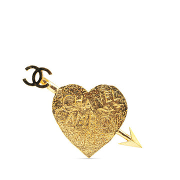 Chanel Heart Arrow Coco Mark Brooch