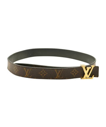 Louis Vuitton Brown Monogram Canvas & Leather LV Pyramide Belt ALC2310