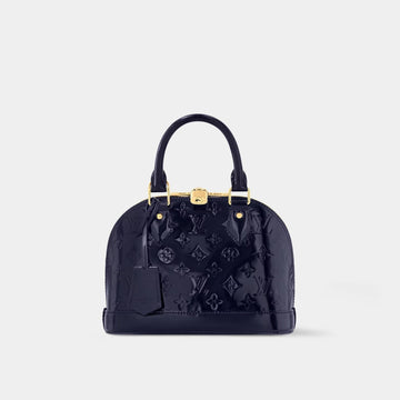 Alma BB Handbag Varnished Epi Cowhide Leather