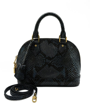 Louis Vuitton Alma Python Handbag RJC2080
