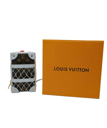 Louis vuitton x NBA Soft Trunk monogram with white strap RJC3162