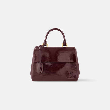 Cluny Mini Varnished Epi Cowhide Leather Handbag