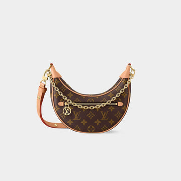 Loop Shoulder Bag Monogram Coated Canvas