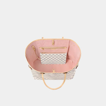 Neverfull GM Tote In Damier Azur