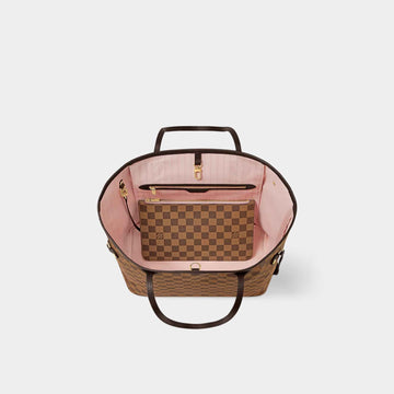 Neverfull MM Tote In Damier Ebene