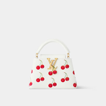 LV x TM Capucines Mini Bag Cherries Embossed
