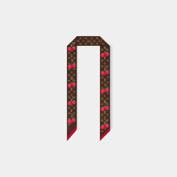 LV x TM Cherry Brown Monogram Headband