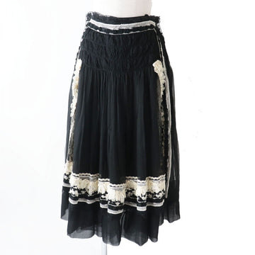 Chanel Silk Skirt