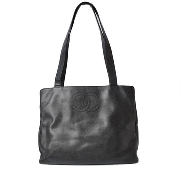 Top Quality Chanel Leather Skin Shoulder/ Tote Bag Black