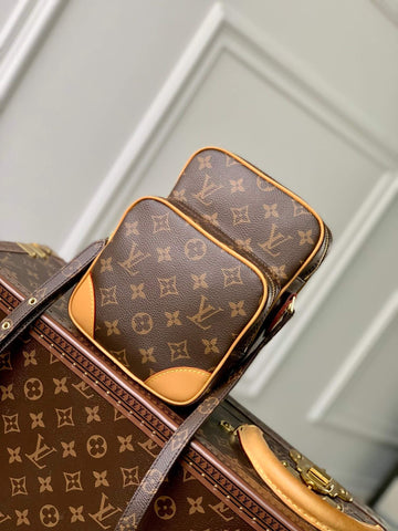 M45236 Double layer camera bag 15cm Monogram
